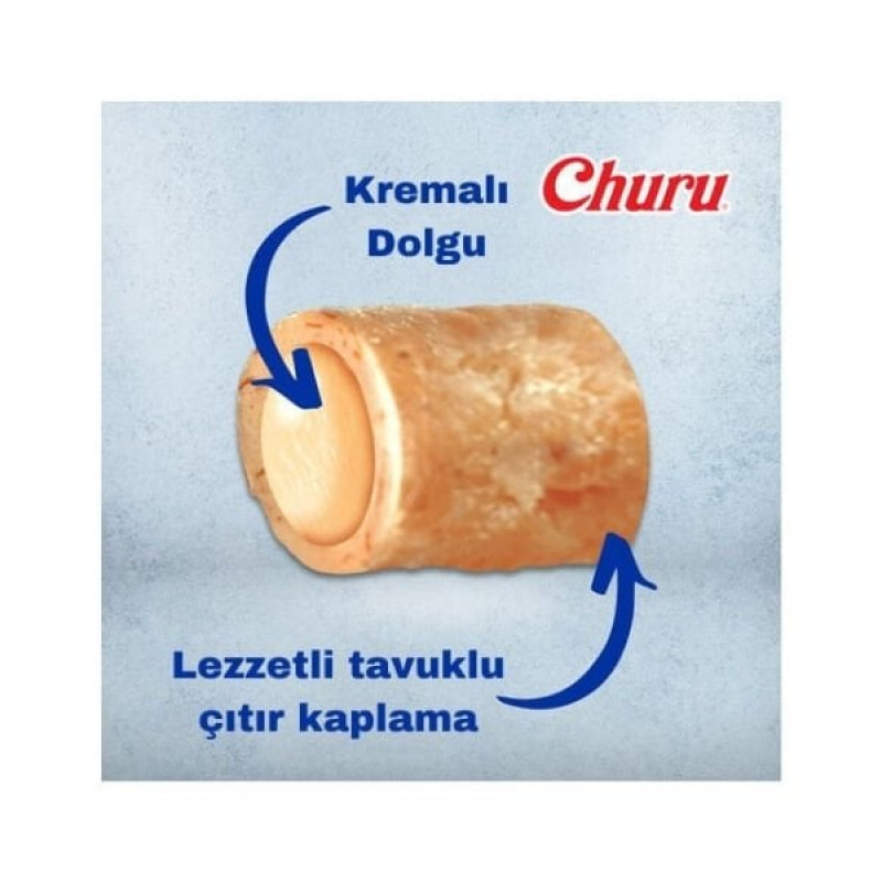 Inaba 3 Adet Ciao Churu Bites Tavuk 10 Gr | Kedi Atıştırmalık Ödül Maması