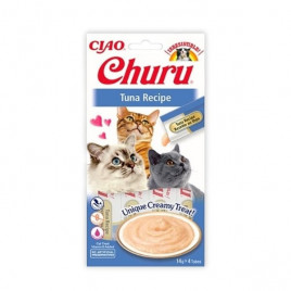 4 Adet Ciao Churu Cream Ton 14 Gr | Kedi Sıvı Ödül Maması