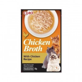 Inaba 50 Gr Ciao Chicken Broth Çorba Tavuk Suyu ve Tavuk | Kedi Sıvı Ödül Maması Inaba 50 Gr Ciao Chicken Broth Çorba Tavuk Suyu ve Tavuk | Kedi Sıvı Ödül Maması
