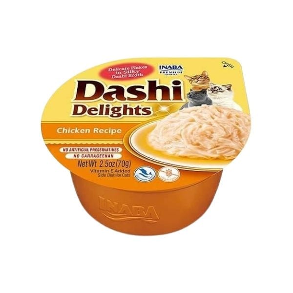 Inaba 70 Gr Ciao Dashi Delights Çorba Tavuk | Kedi Sıvı Ödül Maması