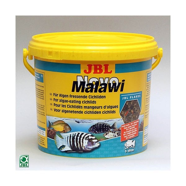 Jbl  860 Gr Novomalawi Ciklet Balığı Bitkisel Pul Yem 5,5 Lt | Özel Akvaryum Yem
