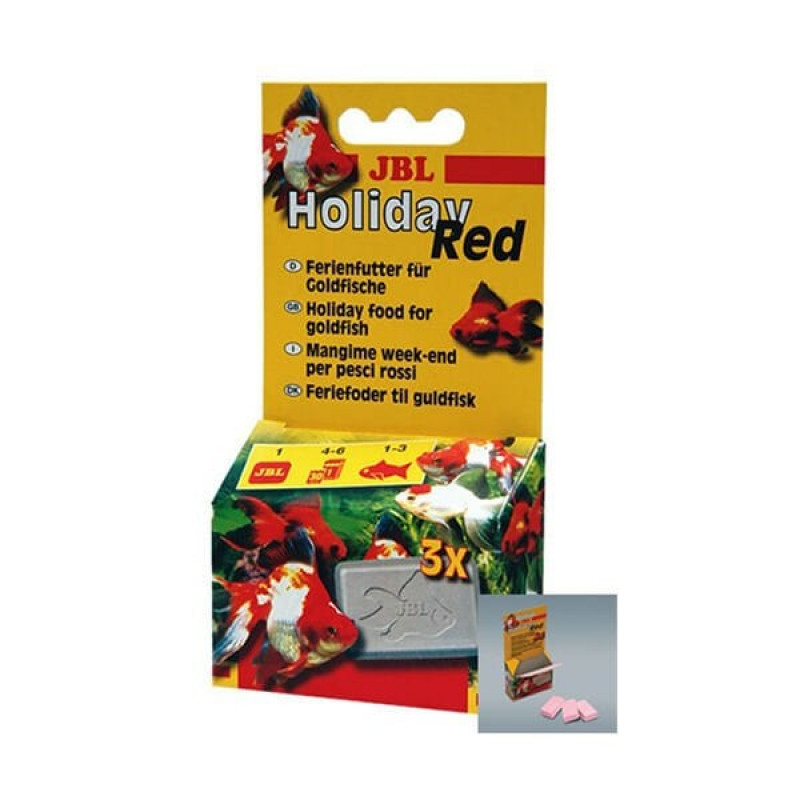 Jbl Holiday Red Japon Balığı Tatil Yemi 17 Gr | Balık Yem Tableti Jbl Holiday Red Japon Balığı Tatil Yemi 17 Gr | Balık Yem Tableti