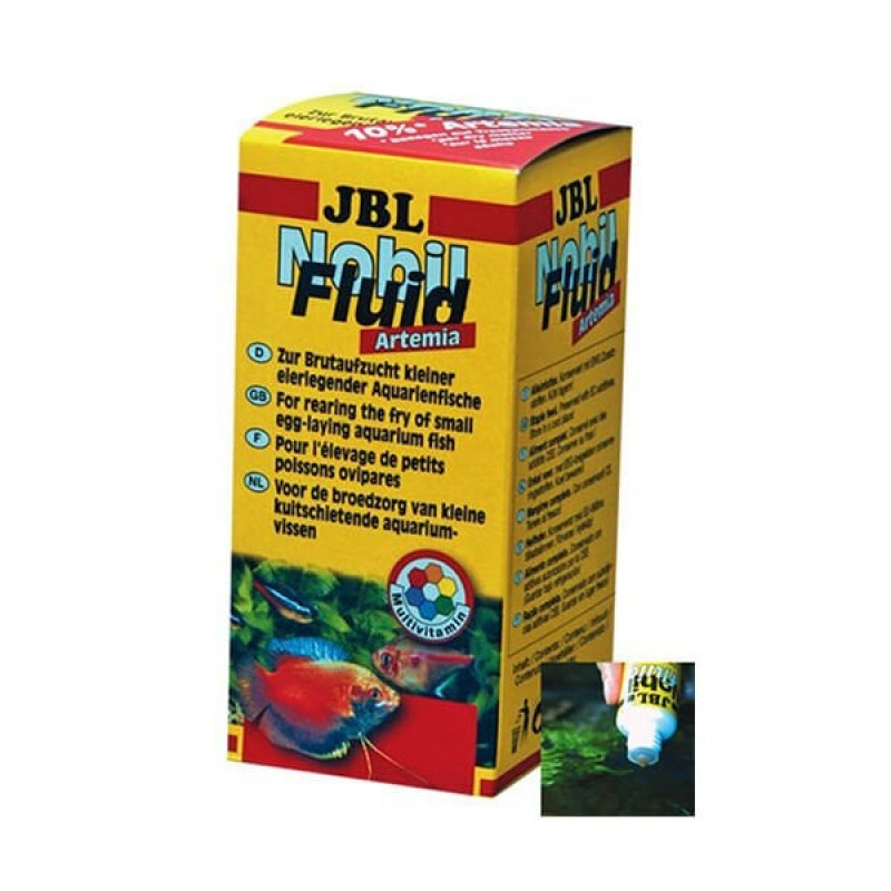 Jbl Nobilfluid Artemia Sıvı Yem 50 Ml | Yavru Balık Yemi Jbl Nobilfluid Artemia Sıvı Yem 50 Ml | Yavru Balık Yemi