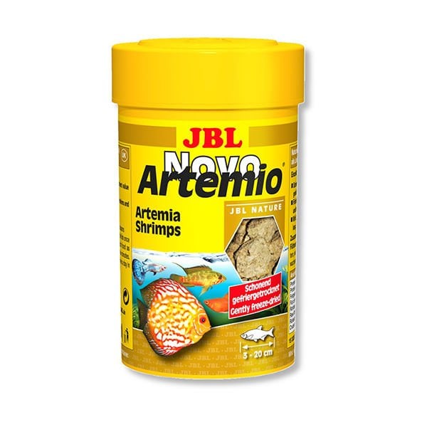 Jbl Novo Artemio Kurutulmuş Küp Balık Yemi 100 Ml | Akvaryum Sera Yem