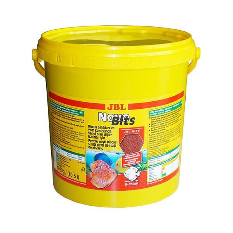 Jbl Novo Bits Discus Ciklet Renklendirici Balık Yemi 10.5 Lt 4620 Gr | Balık Yemi Kovası Jbl Novo Bits Discus Ciklet Renklendirici Balık Yemi 10.5 Lt 4620 Gr | Balık Yemi Kovası