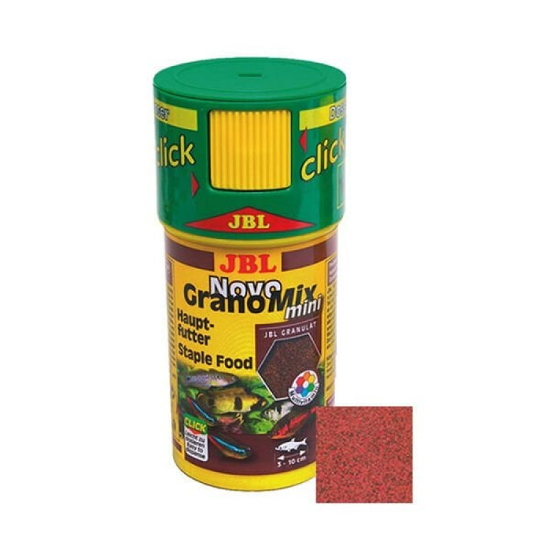 Jbl Novo Grano Mix Mini Granül Yem Basma Balık Yemi 100 Ml 42 Gr | Balık Yemi Kovası Jbl Novo Grano Mix Mini Granül Yem Basma Balık Yemi 100 Ml 42 Gr | Balık Yemi Kovası