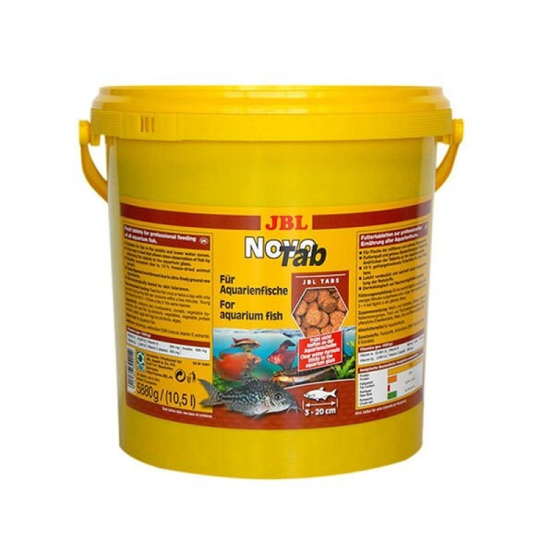 Jbl Novo Tab Tablet Balık Yemi 10.5 Lt 5880 Gr | Balık Yem Tableti Jbl Novo Tab Tablet Balık Yemi 10.5 Lt 5880 Gr | Balık Yem Tableti