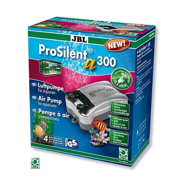 Jbl Prosilent A300 Süper Sessiz Çift Çıkışlı Hava Motoru | Akvaryum Hava Taşı