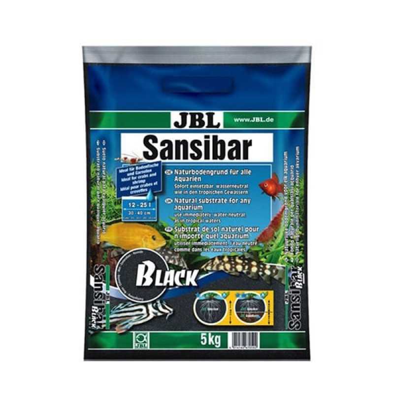 Jbl Sansibar Black Siyah Akvaryum Terrarium Kumu 5 Kg | Akvaryum Taban Malzemesi Jbl Sansibar Black Siyah Akvaryum Terrarium Kumu 5 Kg | Akvaryum Taban Malzemesi