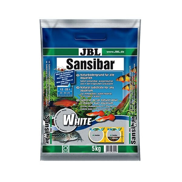 Jbl Sansibar White Beyaz Akvaryum Terrarium Kumu 10 Kg | Akvaryum Taban Malzemesi