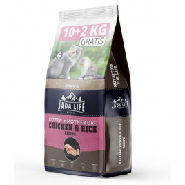 Jada Life 10 Kg + 2 Kg Kitten & Mother Tavuk | Yavru Kedi Kuru Maması Jada Life 10 Kg + 2 Kg Kitten & Mother Tavuk | Yavru Kedi Kuru Maması