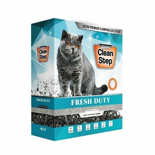 Jadawa 10 Lt Clean Step Fresh Duty Active Carbon Bahar Kokulu Topaklanan İnce Bentonit