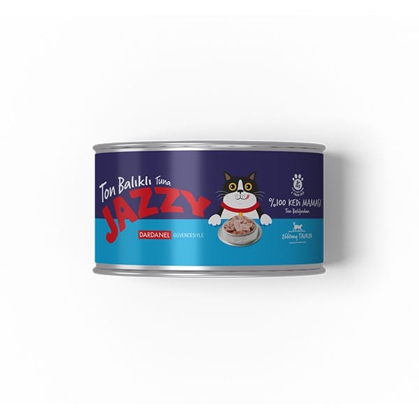 Jazzy 95 Gr Yetişkin Ton | Balıklı Yaş Kedi Maması