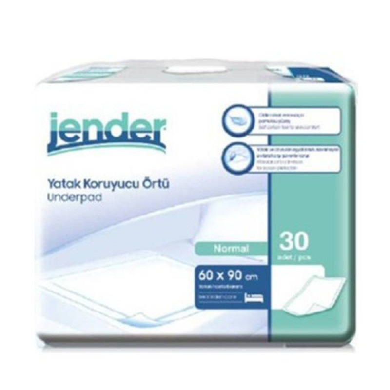 Jender 60X90 Cm Süper Emici Çiş Pedi 30 Adet | Köpek Çiş Alıştırma Pedi Jender 60X90 Cm Süper Emici Çiş Pedi 30 Adet | Köpek Çiş Alıştırma Pedi