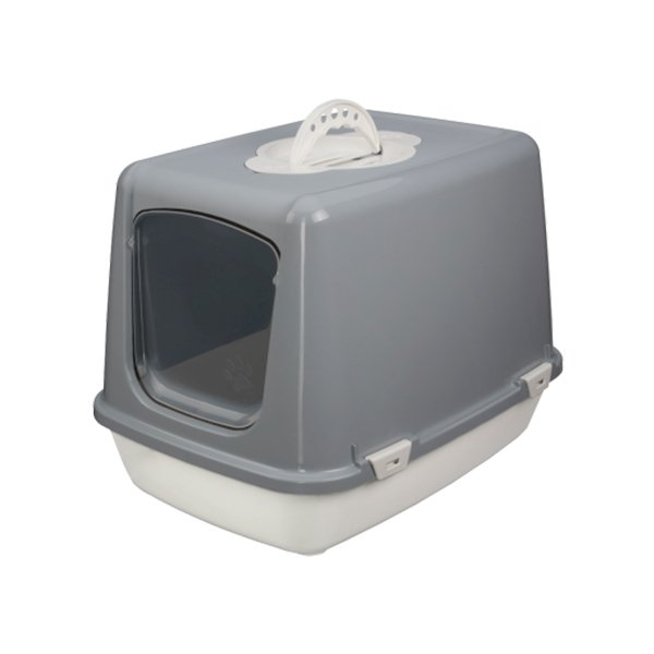 Joypet 36x40x40 Cm Kapalı Tuvalet Gri | Kapalı Kedi Tuvaleti