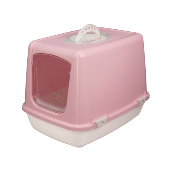 Joypet 36x40x40 Cm Kapalı Tuvalet Pembe | Kapalı Kedi Tuvaleti