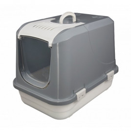 50x40x50 Cm Üstü Açılabilir Kapalı Tuvalet Gri Medium | Kapalı Kedi Tuvaleti 50x40x50 Cm Üstü Açılabilir Kapalı Tuvalet Gri Medium | Kapalı Kedi Tuvaleti