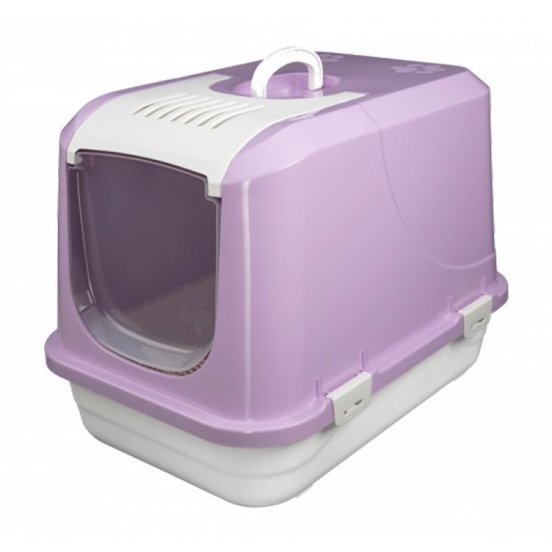 Joypet 50x40x50 Cm Üstü Açılabilir Kapalı Tuvalet Lila Medium | Kapalı Kedi Tuvaleti Joypet 50x40x50 Cm Üstü Açılabilir Kapalı Tuvalet Lila Medium | Kapalı Kedi Tuvaleti