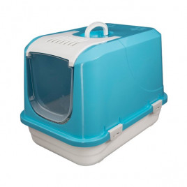 50x45x65 Cm Üstü Açılabilir Kapalı Tuvalet Mavi Large | Kapalı Kedi Tuvaleti 50x45x65 Cm Üstü Açılabilir Kapalı Tuvalet Mavi Large | Kapalı Kedi Tuvaleti