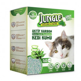 6 Lt Karbonlu ve Aloeveralı İnce Taneli Topaklanan Kedi Kumu | Doğal Kedi Kumu 6 Lt Karbonlu ve Aloeveralı İnce Taneli Topaklanan Kedi Kumu | Doğal Kedi Kumu
