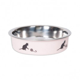 11 Cm Bella Pembe | Dekoratif Mama Ve Su Kabı 11 Cm Bella Pembe | Dekoratif Mama Ve Su Kabı