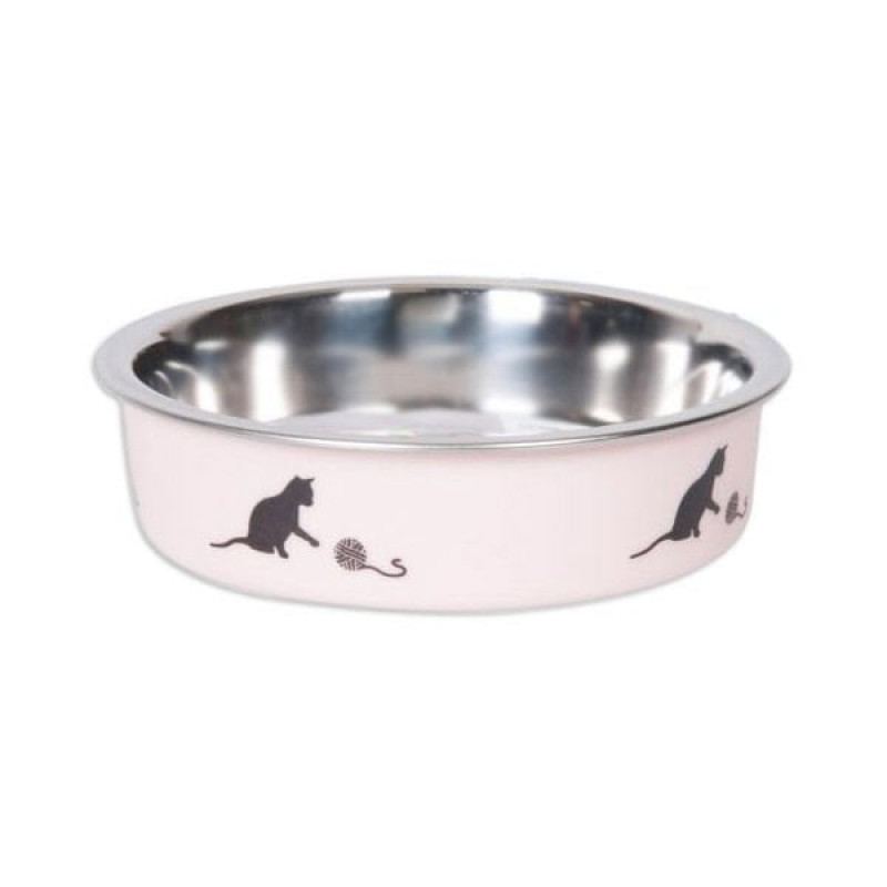 Karlie 11 Cm Bella Pembe | Dekoratif Mama Ve Su Kabı Karlie 11 Cm Bella Pembe | Dekoratif Mama Ve Su Kabı