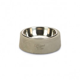 Karlie 12.5X12.5X4 Cm 60 Ml Beton | Metal Mama Ve Su Kabı