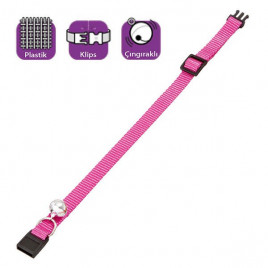 20-30 Cm 10 Mm Çıngıraklı Boyun Pembe | Kedi Boyun Tasması 20-30 Cm 10 Mm Çıngıraklı Boyun Pembe | Kedi Boyun Tasması