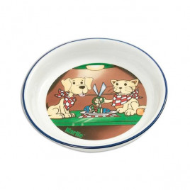 200 Ml Seramik Yemek Desenli | Seramik Mama Ve Su Kabı