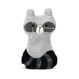 25.5 Cm Peluş Rakun Gri Siyah | Kumaş Ve Peluş Köpek Oyuncağı 25.5 Cm Peluş Rakun Gri Siyah | Kumaş Ve Peluş Köpek Oyuncağı