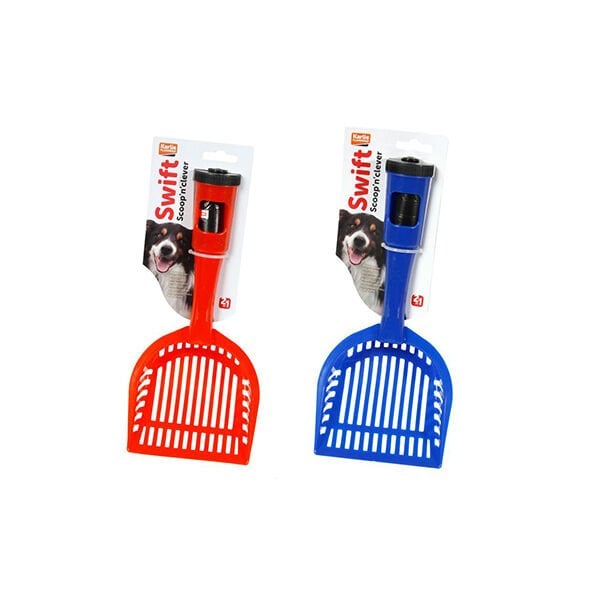 Karlie 28X12X4 Cm Dışkı Poşetli Tuvalet Küreği | Köpek Tuvalet Ve Dışkı Torbası