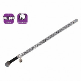 30 Cm Cıngıraklı Pati Desenli Boyun Gri | Kedi Boyun Tasması 30 Cm Cıngıraklı Pati Desenli Boyun Gri | Kedi Boyun Tasması