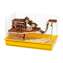 30X19X10 Cm Ahşap Kemirgen | Hamster Oyuncak Ve Çark 30X19X10 Cm Ahşap Kemirgen | Hamster Oyuncak Ve Çark