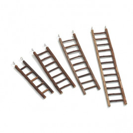 31 Cm Ahşap Merdiven | Kuş Aksesuarları