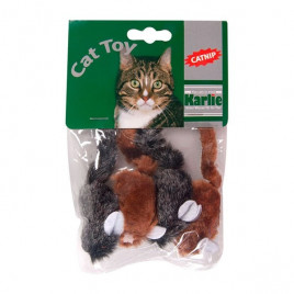 5 Cm 4'lü Catnipli Peluş Fare | Kedi Fare Oyuncak 5 Cm 4'lü Catnipli Peluş Fare | Kedi Fare Oyuncak