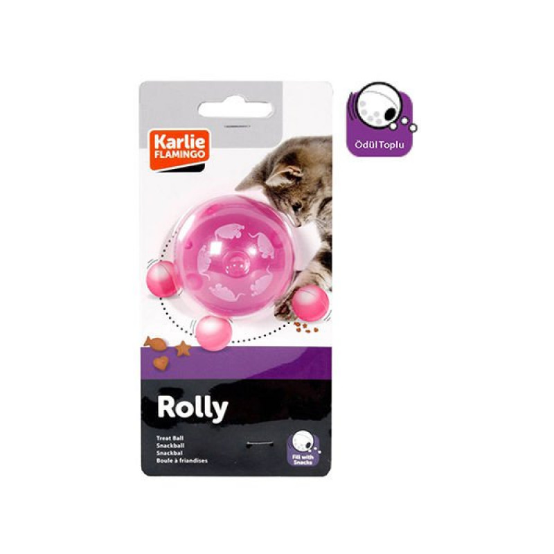 Karlie 5.5 Cm Ödül Topu | Kedi Top Oyuncak Karlie 5.5 Cm Ödül Topu | Kedi Top Oyuncak