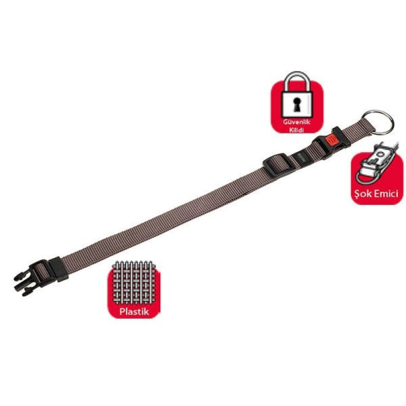 Karlie 55-75 Cm 40 Mm Kilitli Boyun Xlarge Gri | Köpek Boyun Tasması Karlie 55-75 Cm 40 Mm Kilitli Boyun Xlarge Gri | Köpek Boyun Tasması