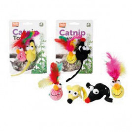 6 Cm 2'li Peluş Fare | Peluş Kedi Oyuncağı 6 Cm 2'li Peluş Fare | Peluş Kedi Oyuncağı