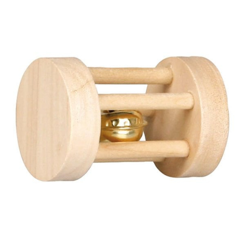 Karlie 7X5 Cm Çıngıraklı Ahşap Kemirgen | Tavşan Oyuncak Ve Çark Karlie 7X5 Cm Çıngıraklı Ahşap Kemirgen | Tavşan Oyuncak Ve Çark