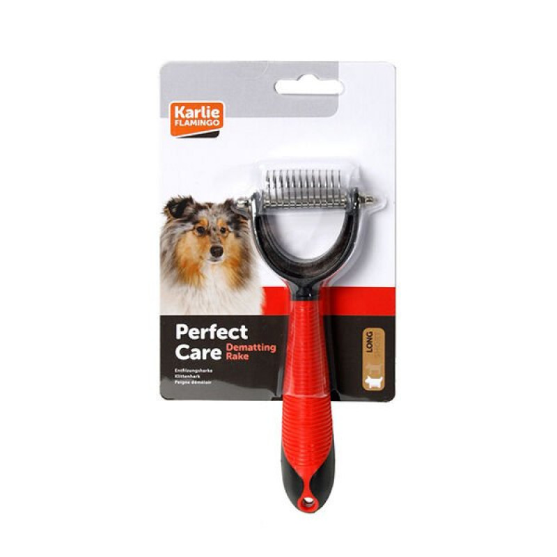 Karlie 8.5X7 Cm Bıçaklı Kıtık Açıcı Tüy Tarağı | Köpek Tarağı Karlie 8.5X7 Cm Bıçaklı Kıtık Açıcı Tüy Tarağı | Köpek Tarağı