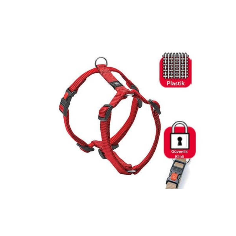 Karlie 90-120 Cm Kilitli Göğüs Xlarge Kırmızı | Köpek Göğüs Tasması Karlie 90-120 Cm Kilitli Göğüs Xlarge Kırmızı | Köpek Göğüs Tasması