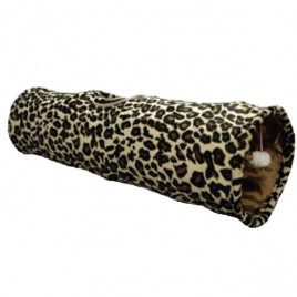 90X25 Cm Leopar Desenli | Kedi Oyun Tüneli 90X25 Cm Leopar Desenli | Kedi Oyun Tüneli
