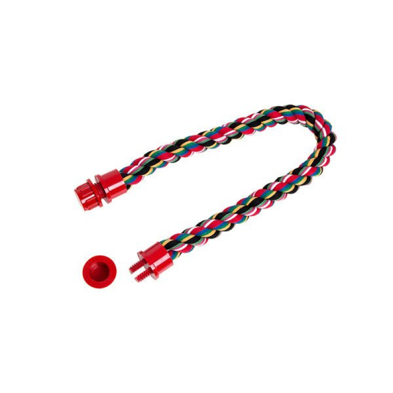 Karlie Flamingo 66 Cm Bükülebilen Koton Halat | Kuş Tüneği Karlie Flamingo 66 Cm Bükülebilen Koton Halat | Kuş Tüneği