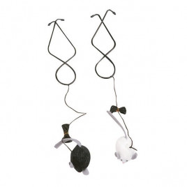 Kapıya Asılabilen Sesli Fare | Peluş Kedi Oyuncağı Kapıya Asılabilen Sesli Fare | Peluş Kedi Oyuncağı