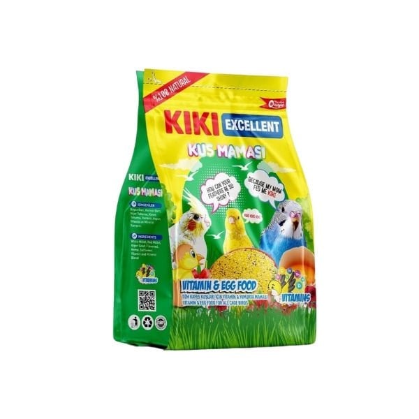 Kiki Excellent 100 Gr Vitamin ve Yumurta Maması | Kuş Yemi