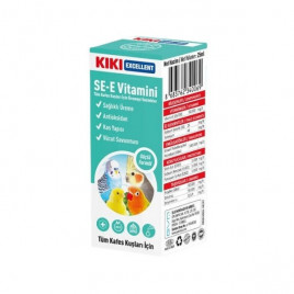 25 Ml Sağlıklı Üreme Destekleyici SE-E Vitamini Sıvı Damla | Kuş İlacı 25 Ml Sağlıklı Üreme Destekleyici SE-E Vitamini Sıvı Damla | Kuş İlacı