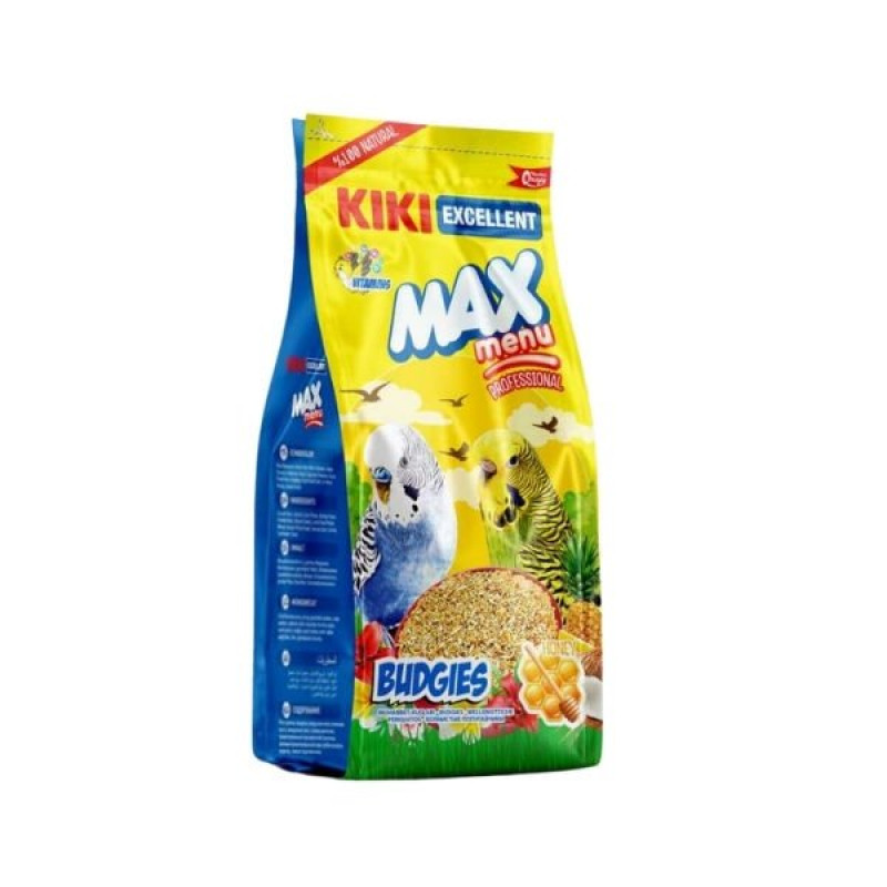 Kiki Excellent Max Menu 500 Gr Ballı Muhabbet Kuşu Yemi | Kuş Yemi Kiki Excellent Max Menu 500 Gr Ballı Muhabbet Kuşu Yemi | Kuş Yemi