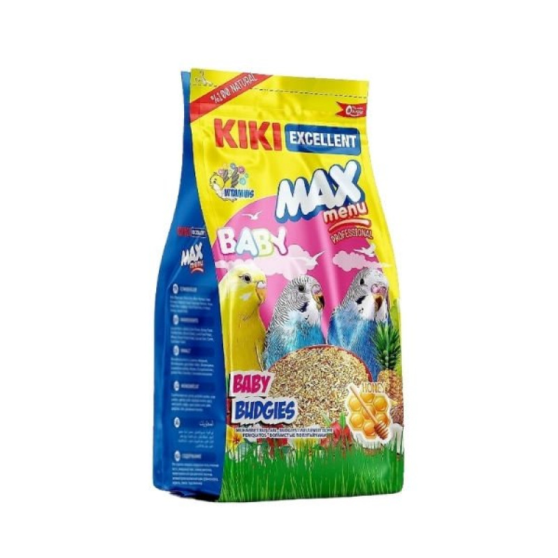 Kiki Excellent Max Menu 500 Gr Ballı Yavru Muhabbet Kuşu Yemi | Kuş Yemi Kiki Excellent Max Menu 500 Gr Ballı Yavru Muhabbet Kuşu Yemi | Kuş Yemi
