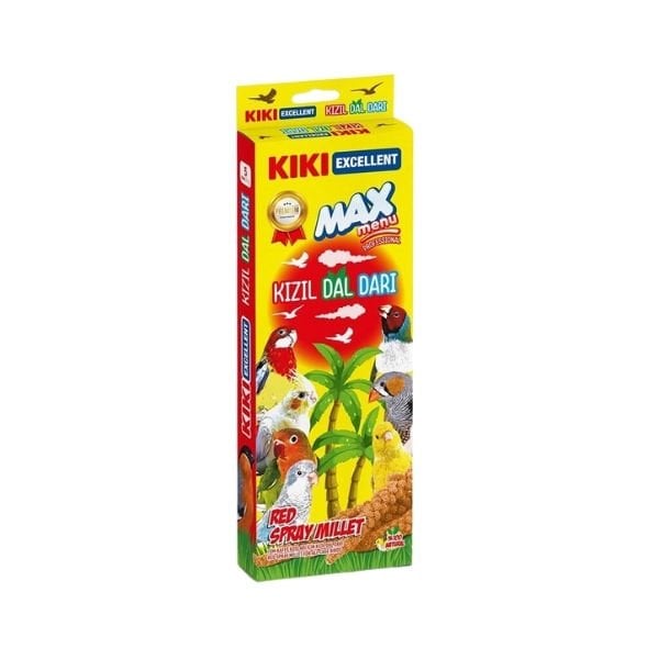 Kiki Excellent Max Menu Kızıl Dal Darı | Kuş Yemi