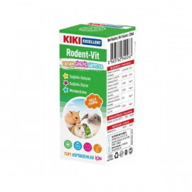 Kiki Excellent Rodent-Vit 25 Ml Sağlıklı Gelişim Destekleyici Multi Vitamin | Hamster Vitamini Kiki Excellent Rodent-Vit 25 Ml Sağlıklı Gelişim Destekleyici Multi Vitamin | Hamster Vitamini